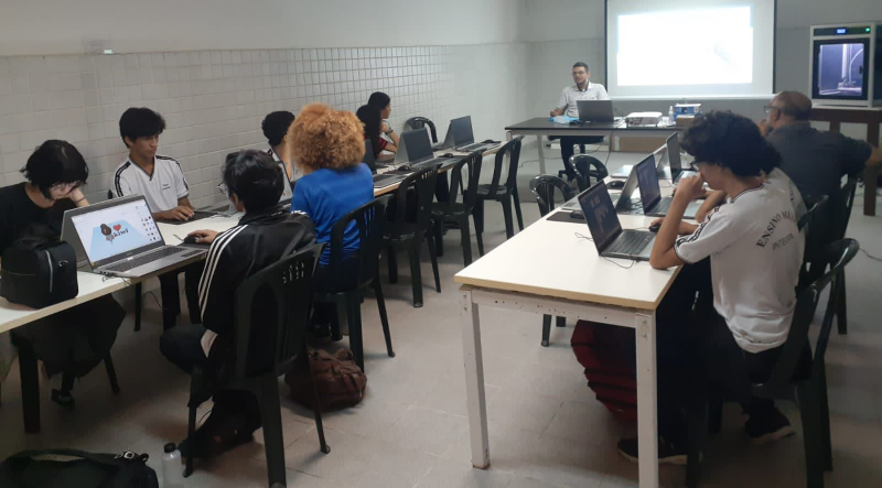 A Caravana da Ciência e Tecnologia também chegou na Casa das Artes, em Belém, com muitas atrações e show de conhecimento!