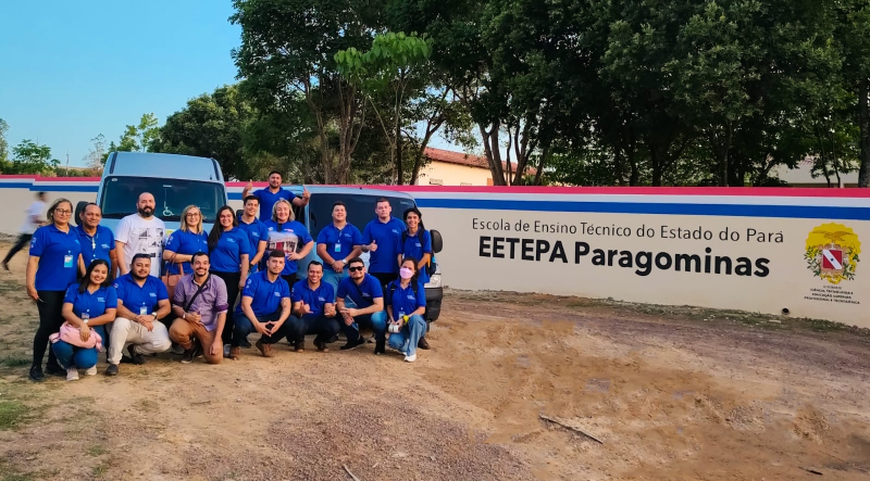 A ETTEPA de Paragominas  recebeu a Caravana da Ciência e Tecnologia para uma super imersão ao conhecimento. 