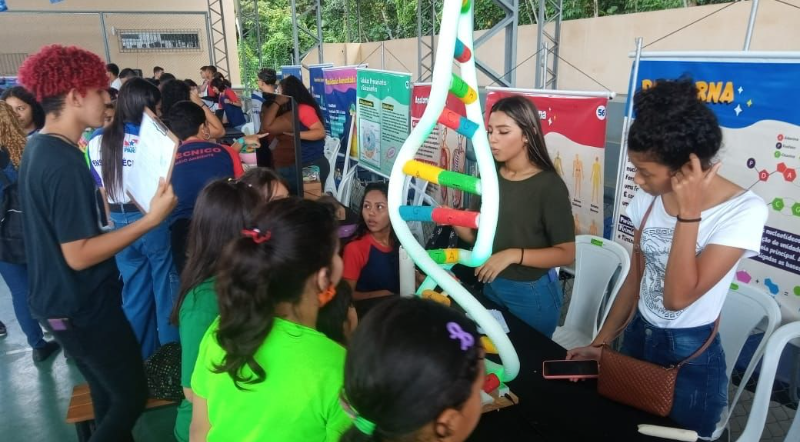 A Caravana ano II chegou com tudo na EETEPA Dr. Celso Malcher, em Belém. Foi uma semana diferenciada e com muito aprendizado. 