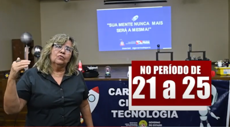 Fica ligado que a Caravana estará desembarcando na EETEPA Magalhães Barata a partir do dia 21 de agosto. Sua mente nunca mais será a mesma!