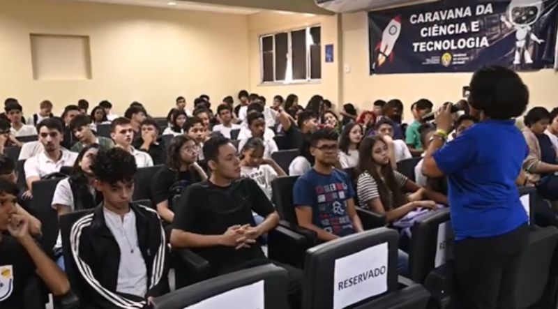 Vem conferir o que rolou na Caravana da Ciência e Tencologia na Eetepa Vilhena Alves!