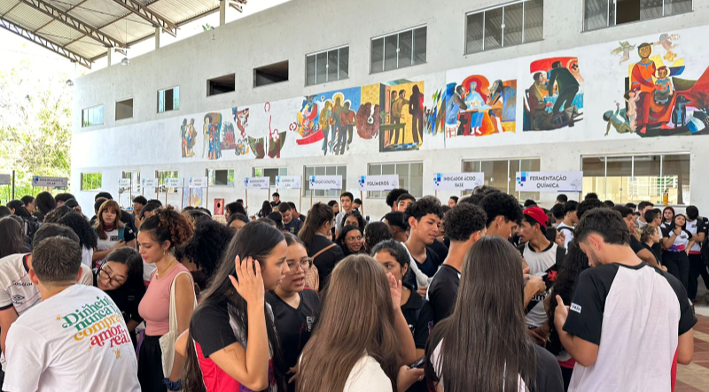 A Caravana da Ciência e Tecnologia visitou a EETEPA São Lucas