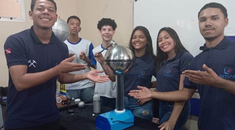A Caravana da Ciência e Tecnologia chegou em Salvaterra.